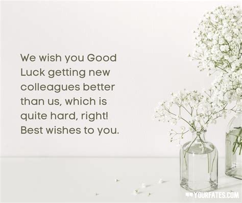 best wishes colleague leaving job.